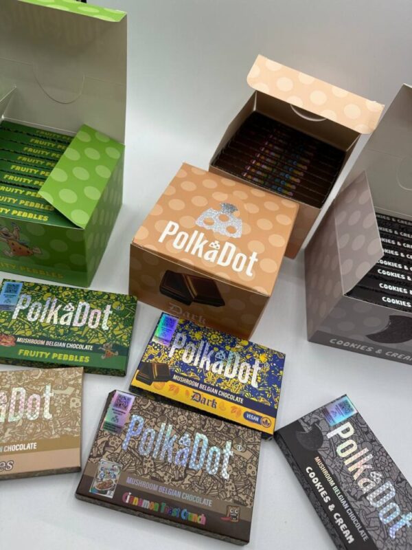 PolkaDot Mushroom Chocolate Box | Bulk/Wholesale