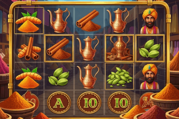 Slot bertema pasar rempah India